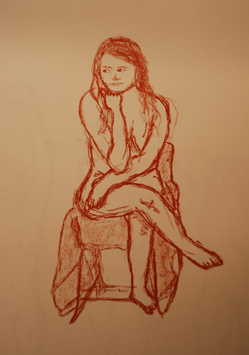 Life Drawing Sketches