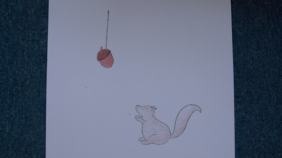 Drawing screenprint / Narisani sitotisk
