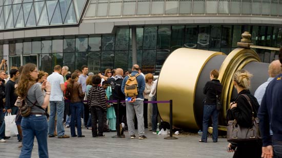 Telectroscope in London