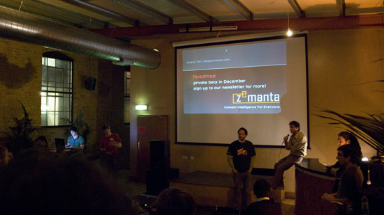 Zemanta presentation at Minibar