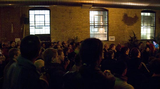 Zemanta presentation at Minibar and the crowd there