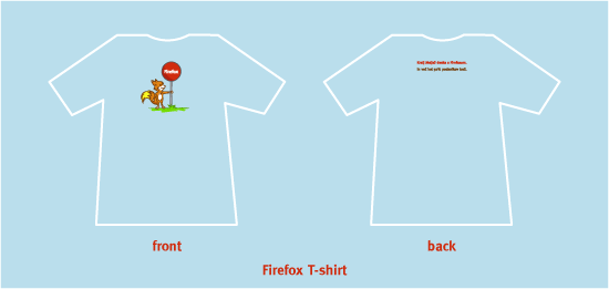 T-shirt preview